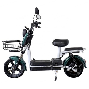 New <b>Electric</b> Bicycle with LCD <b>Instrument</b> Panel 350W Brushless Motor 48V 12Ah E Bike 14 Inch <b>Electric</b> Bike for Adults - Product Image 2