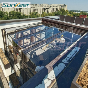 Sunkaer Profesional retráctil al aire libre sol gazebo sunroom patio recinto pantalla instalación <span class=keywords><strong>terraza</strong></span> cubierta habitación cerrada - Product Image 6