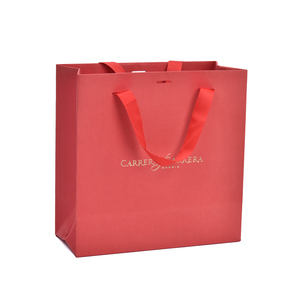 Bolsas de Papel Kraft de Lujo Reutilizables Ecológicas Hechas a Máquina en Fábrica, con Logotipo Personalizado, Bolsas de Papel Recubierto Impresas Personalizadas - Product Image 3