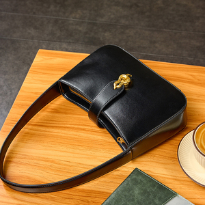 <span class=keywords><strong>Borsa</strong></span> Spalla <span class=keywords><strong>Pelle</strong></span> Vera Retro Designer Alta Qualità <span class=keywords><strong>Borsa</strong></span> Mano Luna Messenger Signore - Product Image 2