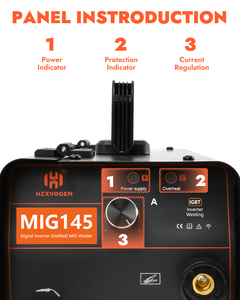 เครื่องเชื่อมมินิ <span class=keywords><strong>MIG</strong></span> 3 in 1 อินเวอร์เตอร์ IGBT <span class=keywords><strong>HITBOX</strong></span> <span class=keywords><strong>Mig</strong></span> 145 จีน - Product Image 2