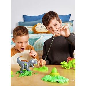 Oeuf <span class=keywords><strong>de</strong></span> surprise garçon explosif jouet <span class=keywords><strong>de</strong></span> creusement <span class=keywords><strong>de</strong></span> lumière sonore archéologique oeuf <span class=keywords><strong>de</strong></span> dinosaure avec Tyrannosaurus Spinosaurus en plastique - Product Image 3