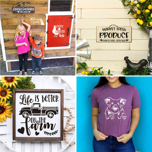 Pochoirs pour <span class=keywords><strong>animaux</strong></span> de ferme, 18 pièces, <span class=keywords><strong>peinture</strong></span> sur mur en bois - Product Image 5