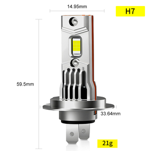 Sunshiny SZ2 36W 10000LM Bombilla de faro LED H7 <span class=keywords><strong>H4</strong></span> H11 9005 9006 Canbus Plug and Play Ventilador silencioso 50000H IP68 para coche y motocicleta - Product Image 3