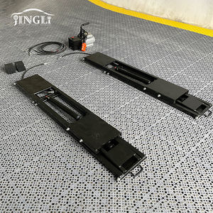 Kustom 2.8 Ton pengangkat mobil portabel, gunting Jack portabel cepat tugas berat jarak sumbu roda hidrolik kendaraan jarak sumbu roda panjang - Product Image 5