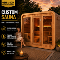 Sauna finlandais familial HG pour l'extérieur, sauna électrique en bois massif moderne, sauna à vapeur pour 2 personnes, sauna en forme de baril écologique