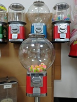 TR501-Distributeur automatique de gommes rondes en plastique, de bonbons, de capsules et de boules avec pièce de style "B"-Mech