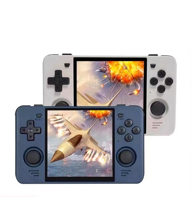 2024 Powkiddy RGB30 Retro Handheld Game Console 4-inch 4100mAh 1GB RAM 16+32GB Storage Support Multiplayer Built-in Wi-Fi