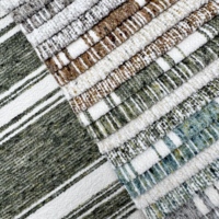 Tissu en chenille pour canapé, nouveau design de tissu, tissu jacquard tissé pour canapé