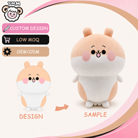 Boneka Hippo Ramah Lingkungan Kustom, Boneka Hewan Hippopotamus Abu-abu Lucu Desain Hati Lembut Isi Kapas PP OEM ODM MOQ Rendah Grosir