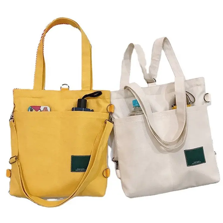 Messenger bag multi-purpose female one-shoulder canvas bag fashion literature and art college student canvas bag