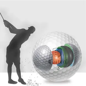 Hot bán cao cấp usga tiêu chuẩn 5 lớp surlyn Bìa Golf Balls Golf phụ kiện