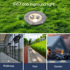 Lumière <span class=keywords><strong>LED</strong></span> étanche souterraine 5W <span class=keywords><strong>IP67</strong></span>, éclairage encastré pour jardin, allée, <span class=keywords><strong>extérieur</strong></span>, COB, <span class=keywords><strong>220V</strong></span> DC12V, blanc chaud - Product Image 6
