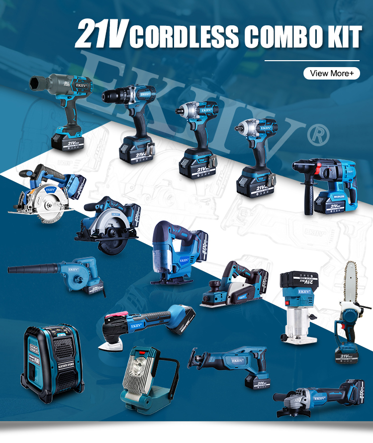 EKIIV power drill tools combo kit cordless combo 20-v max lithium ion cordless combos kits