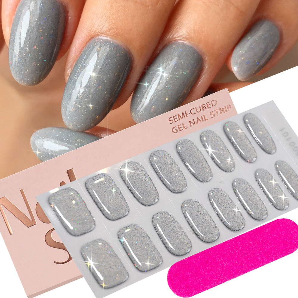 NJK-000101-F07 Grey Glitter