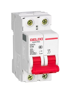 Interruttore Automatico Miniaturizzato DZ47S MCB 230/400V 6kA PA66 Resistenza agli Impulsi Montaggio su Guida DIN 35mm per Sistemi Elettrici Industriali - Product Image 4