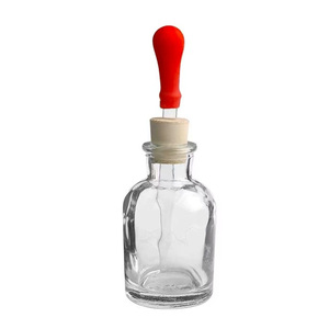 Botella de Vidrio Resistente a los Álcalis Degao con Pipeta de Bulbo de Goma para Almacenamiento y Dispensación Segura de Soluciones Alcalinas - Product Image 5