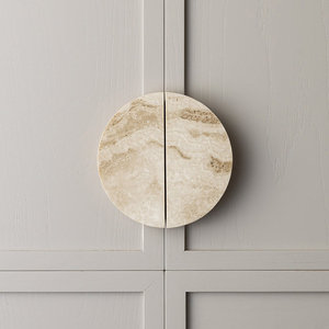 Nhà Máy Bán buôn đá tự nhiên xử lý lối vào retro sang trọng trang trí bằng đá cẩm thạch Núm tủ quần áo cửa Tủ rượu cửa hàng quần áo - Product Image 3