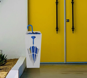 Parasol inclinable moderne en métal forgé, artisanal, fantaisie, <span class=keywords><strong>pas</strong></span> <span class=keywords><strong>cher</strong></span>, pour terrasse extérieure, avec base et support, finition thermolaquée - Product Image 4