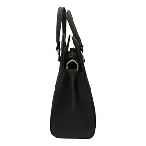 Bolso Tote de Cuero Vacuno Fana Thaliss Color Chocolate, Gran Capacidad, Cierre de Solapa, Correa para el Hombro, Bolso de Mujer - Product Image 4