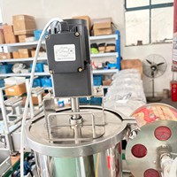 Machine d'emballage automatique verticale DFJ-130S pour sachets de 3 côtés scellés, pour liquides (huile, confiture, ketchup) et poudres (bâtonnets mélangeurs)