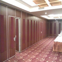 Cloison acoustique pliable réglable et mobile en aluminium insonorisée pour salle de réunion et supermarché