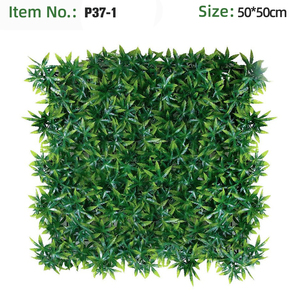 Simulated Plastic Milan Grass Plant Wall UV Resistant Eco-Friendly Durable Green Plant Turf <strong>Background</strong> Wall Decoration Modern - Product Image 2