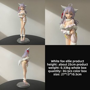 Figura de Anime de Allie, la Chica Zorra, Linda Figura de Anime, Modelo GK, Estatua de PVC, Adorno de Regalo - Product Image 5