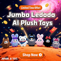 Giocattolo Interattivo Intelligente AI con Funzione di Feedback Touch, Peluche Smart per Bambini, Bestseller per Alleviare lo Stress
