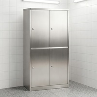 Armoire de salle blanche en acier inoxydable, armoire de rangement de vêtements pour salle blanche pour atelier pharmaceutique et électronique