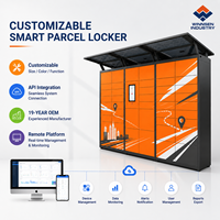 Casier de livraison intelligent Winnsen C2C : Envoi et réception par code QR pour plateforme de marché