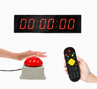 Timer LED Multifunzione Portatile da Tavolo per Scacchi, Giochi da Tavolo e Competizioni Sportive Indoor