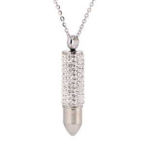 Collier pendentif diamant 50MM, taille brillant ronde, blanc, pour usage quotidien, design géométrique - Product Image 5