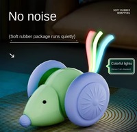 Jouet pour chat électrique automatique, jouet interactif pour animaux de compagnie à mouvement automatique pour chats d'intérieur
