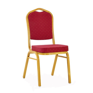 Silla Apilable Económica con Respaldo Alto de Tela <span class=keywords><strong>para</strong></span> Iglesia, Banquete, Vestíbulo, Hotel, Acento, Comedor y Eventos <span class=keywords><strong>para</strong></span> Habitación de Hotel - Product Image 3