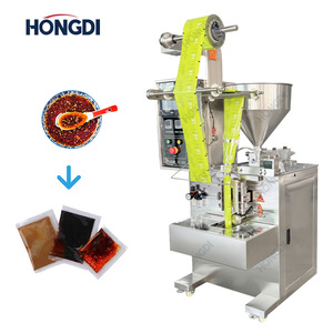 Fully automatic liquid and paste packaging machine for chili oil, <b>tomato</b> sauce, and honey - Product Image 2