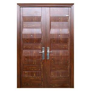 Porte in Lamiera Doppia Ampiamente Utilizzate in Indonesia, <span class=keywords><strong>Porta</strong></span> in Acciaio Zincato, Grande Cancello Principale, <span class=keywords><strong>Porta</strong></span> <span class=keywords><strong>d</strong></span>'Ingresso Moderna e Sicura - Product Image 3