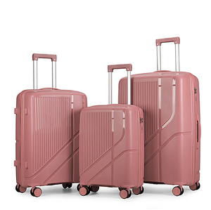 Bagage PP ultra léger pour <span class=keywords><strong>valise</strong></span> de voyage durable et de grande capacité <span class=keywords><strong>Valise</strong></span> unisexe 20 "24" 28 "PP ensemble de <span class=keywords><strong>valise</strong></span> - Product Image 3
