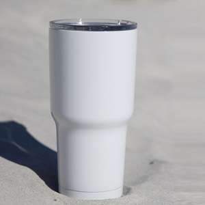 Vasos de sublimación de acero inoxidable, <span class=keywords><strong>taza</strong></span> de café al vacío, vaso de viaje aislado con tapa, venta al por mayor de fábrica, 30oz - Product Image 3