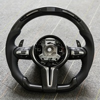 Volant LED en fibre de carbone très vendu, compatible avec BMW F30 F10 F20 F32 F36 F22 F82 F15 F31 F82 M4 M5 F80 M3 E90 E60 E70