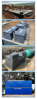 Station d'épuration des eaux usées domestiques MBR/MBBR pour fosses septiques