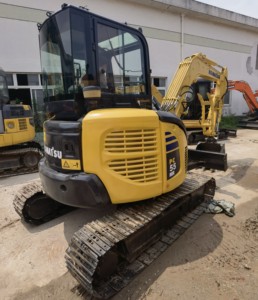 Mini-excavatrice KOMATSU PC55 d'occasion en bon état, 5 tonnes, petite excavatrice KOMATSU PC55 à vendre - Product Image 6
