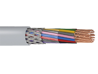 Cable de Medición de Datos LiYCY, Malla de Cobre Estañado, Cubierta de PVC Blindada, 300/500V, Anti-Interferencia