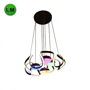 Lustre de luxo moderno para quarto e escritório de hotel, lâmpada de luxo com cores de ferro, ideal para despesas familiares, lustre de luxo