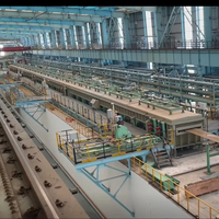 Ligne de production de piquage continu semi-automatique haute capacité et robuste avec machines de découpe de métaux