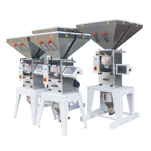 Automatic PLC-Controlled Plastics Resin &amp; Additives Gravimetric Blender Doser with 600kg/h Capacity <strong>Ribbon</strong> <strong>Mixer</strong> - Product Image 1