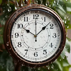 Antik su geçirmez duvar saati moda yaratıcı kuvars duvar İzle açık amerikan timepiece