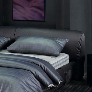 Yfy Deluxe không gây dị ứng bộ nhớ bọt mùa xuân Nệm ngủ tốt Nệm Vua giường với khung - Product Image 4