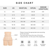 HEXIN Shapewear pour femmes Shapewear en latex Contrôle du ventre Shapewear amincissant Short compressé pour la taille Gaine lève-fesses Body Shaper
