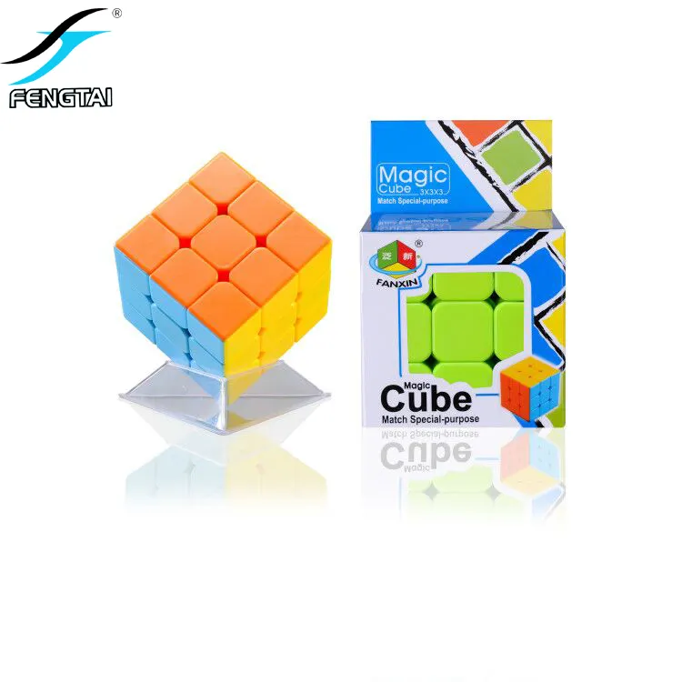 Drop Shipping Professionele Rubikes Kubus Puzzel Speelgoed Magische Kubus 3*3*3 Voor Brain Training Zomer Spel